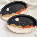 Home Decor Art Coasters Unique Gift Housewarming Gift Bling On