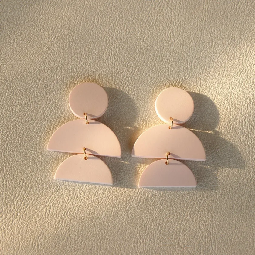 Handmade Geometric Earrings