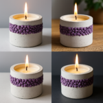 Bling-On-Etsy-Handmade-Concrete-Candle-Holder-Gift-Item 1 • Bling On-