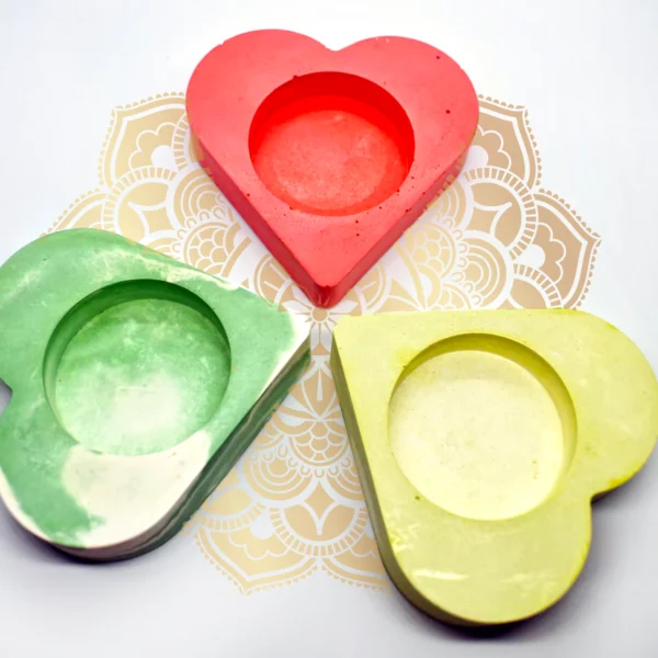 Illuminate Your Home: Tealight Candle Holder Set of 3 | Valentines Day Gift | Minimalistic | Home décor | Handmade Gifts bling on