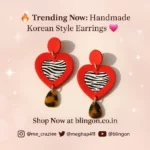 Luxurious Handmade Polymer Clay Korean Earrings Red Heart Drop Gen Zs Viral Favorite 2 • Bling On- Luxurious Handmade Polymer Clay Korean Earrings – Red Heart Drop Gen Z’s Viral Favorite (2)