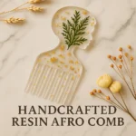 Resin Handmade Combs Viral Afro Design Luxury Hair Pick 2 • Bling On- Bling On Resin-Handmade-Combs--Viral-Afro-Design-Luxury-Hair-Pick-
