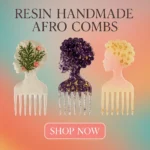 Resin Handmade Combs Viral Afro Design Luxury Hair Pick 3 • Bling On- Bling On Resin-Handmade-Combs--Viral-Afro-Design-Luxury-Hair-Pick-