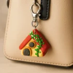 Mountain Cottage – Desk Cottage Korean Charm, Bag Charm, Mobile Charm, Hand-Made from Polymer Clay | Bling On • Bling On- Mountain Cottage – Desk Cottage Korean Charm, Bag Charm, Mobile Charm, Hand-Made from Polymer Clay | Bling On