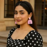 Luxury Bohemia Rainbow Color Geometric Polymer Clay Earrings Handmade Jewelry from India 🇮🇳 Bling On india most trending models 8 • Bling On- Luxury Bohemia Rainbow Color Geometric Polymer Clay Earrings – Handmade Jewelry from India 🇮🇳 Bling On india most trending models (5)