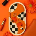 jesmonite-checkerboard-abstract-tray2 • Bling On-