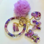 Bling ON resin Keychains