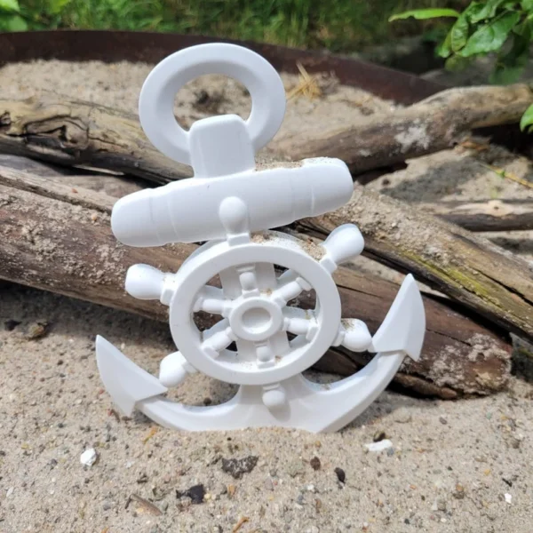 Bling-On-Luxurious-Boat-Anchor-Wall-Decor--A-Unique-Nautical-Resin-Art-Masterpiece-Design