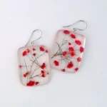 Bling On resin Earrings