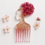 Enchanted Forest Afro Pick Floral Fantasy Resin Hair Comb 2 • Bling On- Enchanted-Forest-Afro-Pick--Floral-Fantasy-Resin-Hair-Comb-2 bling On