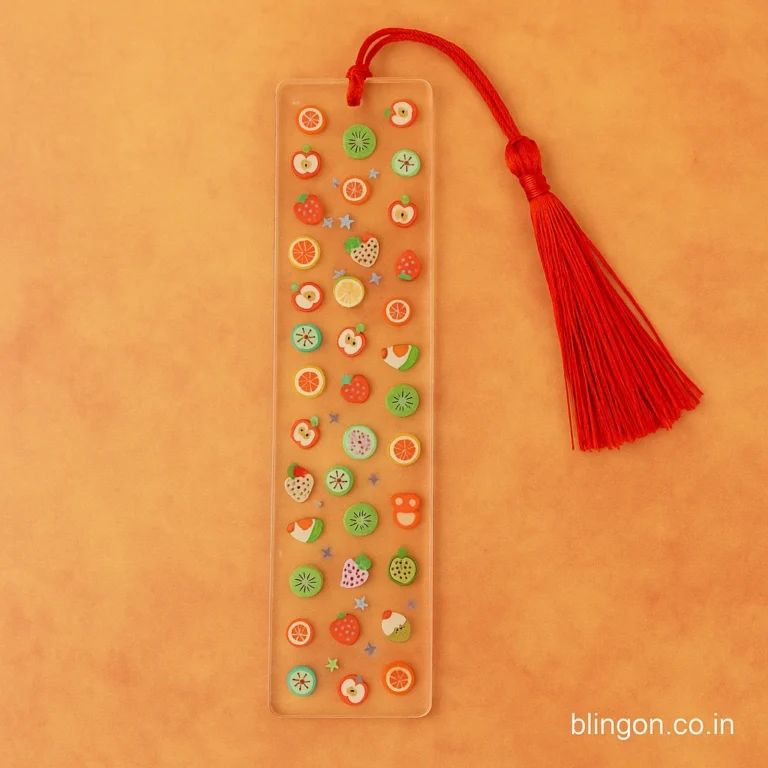 Fruit Resin Bookmark – Customized Handmade Bookmark for Bookworms & Bestsellers 📚 (2)