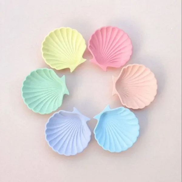 Handmade Seashell Trinket Trays – Pastel Luxury for Jewelry, Keys & Decor
