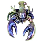 Resin-Handmade-Clear-Luxury-Transparent-Large-Lobster-🦞--Epoxy-Resin-Wall-Decor-Desktop-Gift-Home-Decor-