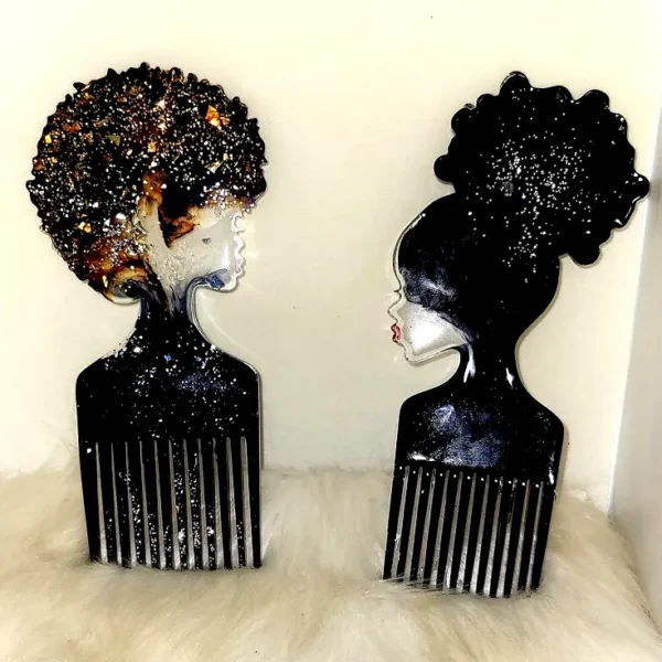 Resin-Handmade-Combs--Viral-Afro-Design-Luxury-Hair-Pick bling On