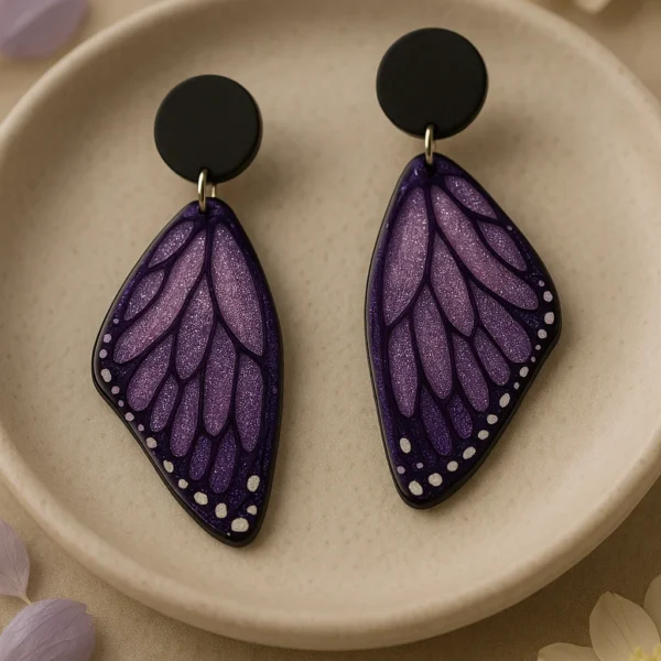 Purple-Butterfly-Wing-Resin-Earrings-曆-Trending-on-Instagram-2025-