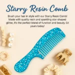 Starry Sky Resin Comb – India’s Trending Handcrafted Hair Luxury  (6)