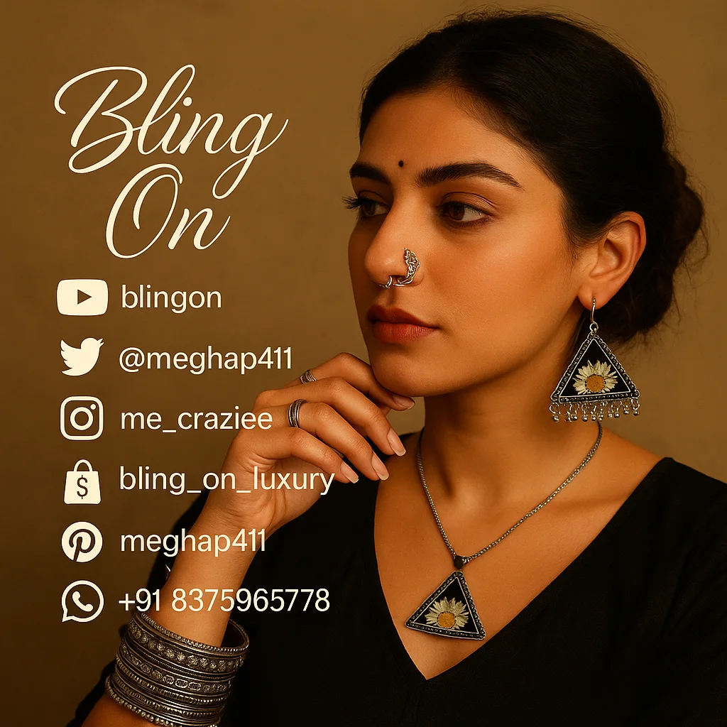 🌼 Bling On® Real Daisy Resin Earrings – Bold Beauty in Every Detail! 🌼 ...