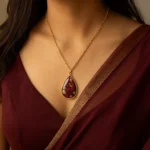 Bling On Rose Gold Resin Pendant Set India No1 Handmade Jewellery for Love desing 1 • Bling On- Bling On Rose Gold Resin Pendant Set – India No.1 Handmade Jewellery for Love & desing ro