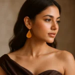 Bling-On®-Glittery-Orange-Drop-Resin-Earrings--Glow-Up-Your-Everyday-Glam