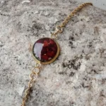 Bling-On®-Real-Rose-Resin-Bracelet--Preserve-Your-First-Love-Forever