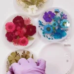 Bling On® Resin Floral Coaster Real Flowers Elegance • Bling On- Bling-On®-Resin-Floral-Coaster--Real-Flowers-Elegance