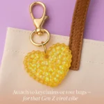 Bling On® Resin Golden Heart Pendant Handmade Sparkle for Romantic 1 • Bling On- Bling-On®-Resin-Golden-Heart-Pendant--Handmade-Sparkle-for-Romantic