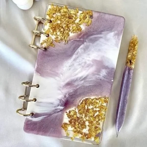 Resin-Book-Resin-Bookmark-Resin-Pen-Gift-Set--Bling-On®-Luxury-Edition