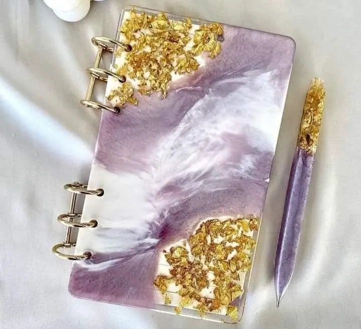 Resin-Book-Resin-Bookmark-Resin-Pen-Gift-Set--Bling-On®-Luxury-Edition