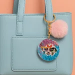 The Powerpuff Girls Resin Keychain – Handmade Pop Culture Charm for Gen Z tote bag