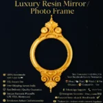 ChatGPT Image Aug 3 2025 01_29_32 PM • Bling On- Luxury-Mirror-Photo-Frame-Collection--3D-Printed-PLA-Custom-Epoxy-Resin-Frame-Silicone-DIY-Mould--Bling-On®