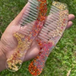 Custom Resin Designer Combs – Wedding Valentine Luxury Gift Edition 💖 (1)