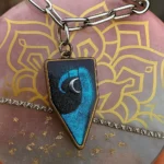 Handmade Customizable Resin Pendant Blue Sapphire Elegance ✨ instagram 1 • Bling On- Handmade-Customizable-Resin-Pendant--Blue-Sapphire-Elegance-✨-instagram-
