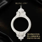Luxury Mirror Photo Frame Collection 3D Printed PLA Custom Epoxy Resin Frame Silicone DIY Mould Bling On® 4 • Bling On- Luxury-Mirror-Photo-Frame-Collection--3D-Printed-PLA-Custom-Epoxy-Resin-Frame-Silicone-DIY-Mould--Bling-On®