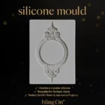 Luxury Mirror Photo Frame Collection 3D Printed PLA Custom Epoxy Resin Frame Silicone DIY Mould Bling On® 6 • Bling On-