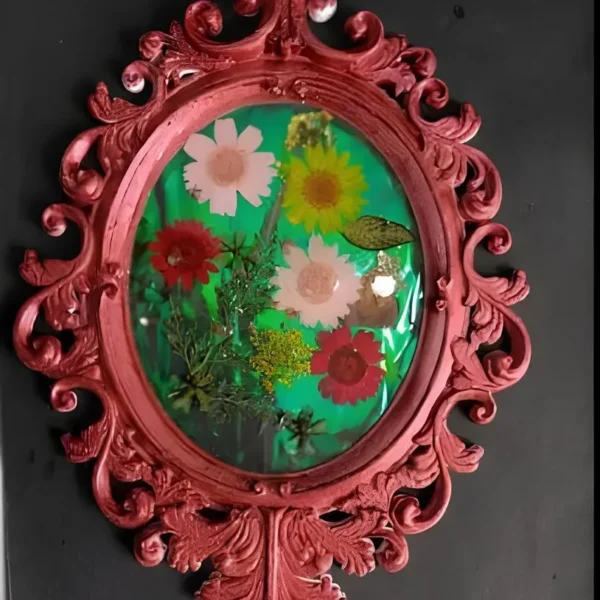 Luxury Mirror & Photo Frame Collection – 3D Printed PLA Custom Epoxy Resin Frame Silicone DIY Mould – Bling On®