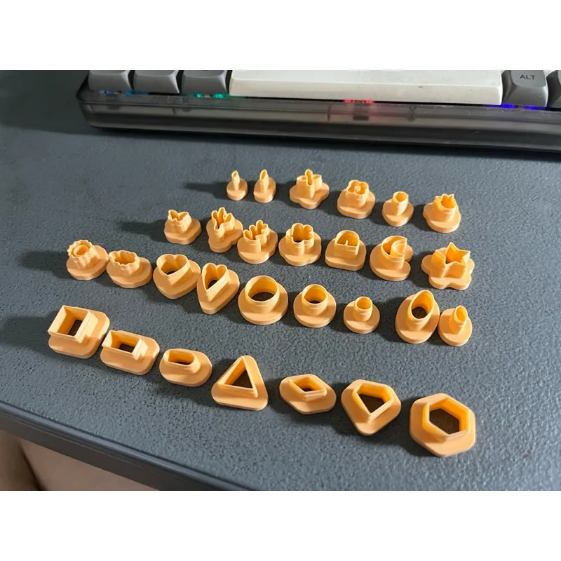 Polymer Clay Cutter Set –Micro Shapes - Polymer Clay Cutter Set - 29 pcs (1)