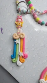 Polymer Clay Rainbow Cloud Window Hanger Handmade Magic for Every Space ✨ 9 • Bling On- Polymer Clay Rainbow Cloud Window Hanger – Handmade Magic for Every Space ✨ (1)