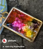 Resin Crystal Pendant Luxury Handmade Jewellery for Gen Z Millennials • Bling On-