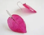 Resin Real Flower Earrings Bright Pink Bougainvillea Luxury Edition by Bling On® ✨💖 • Bling On- Resin Real Flower Earrings – Bright Pink Bougainvillea Luxury Edition by Bling On® ✨💖