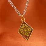  Resin Floral Diamond Pendant – Luxury Handmade Jewellery ✨ (2)