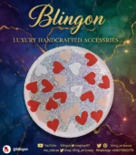 Heart Luxe Valentine Coaster – Handmade Luxury Resin Gift for Gen Z & Millennials ✨ Set of 02 (1)