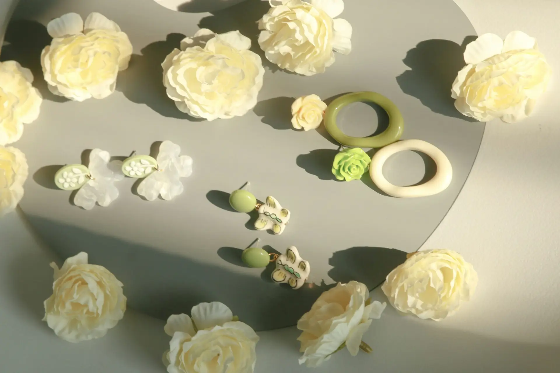 a group of flowers