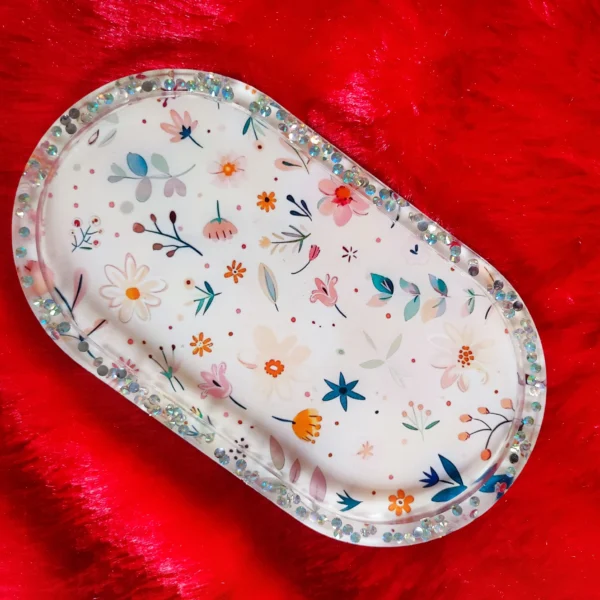 Handmade Resin Jewellery Trinket Tray – Bling On® Luxury Collection for Gen Z & Millennials