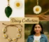 Daisy Collection by Bling On® – Real Flower Jewellery & Aesthetic Daisy T-Shirts Handmade Luxury Trending in India