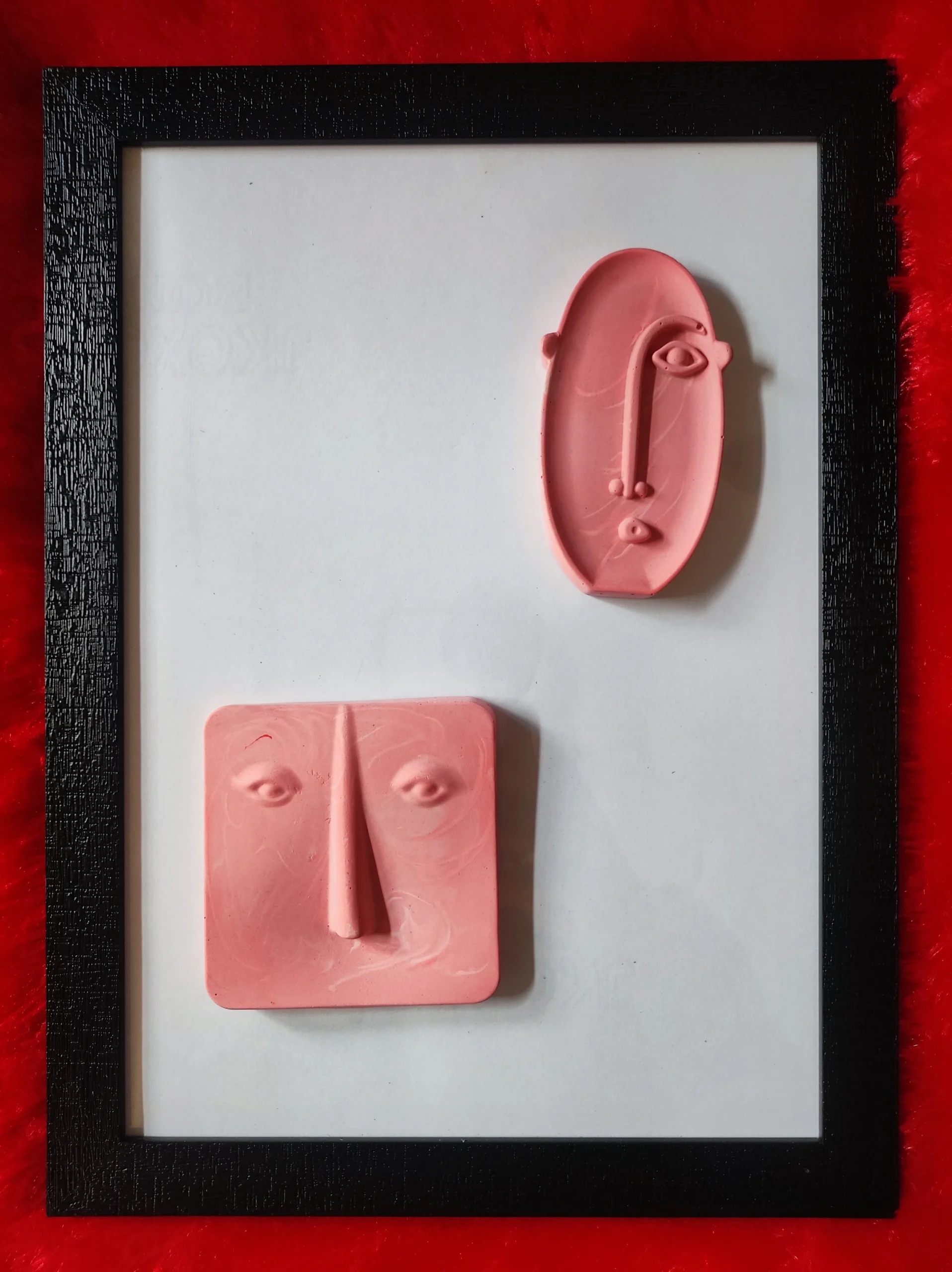 Modern Abstract 3D Face Wall Art Frame Handmade Resin Sculpture Minimalist Luxury Home Décor by Bling On® India 🇮🇳 4 • Bling On- Modern Abstract 3D Face Wall Art Frame Handmade Resin Sculpture Minimalist Luxury Home Décor by Bling On® India 🇮🇳 (1)