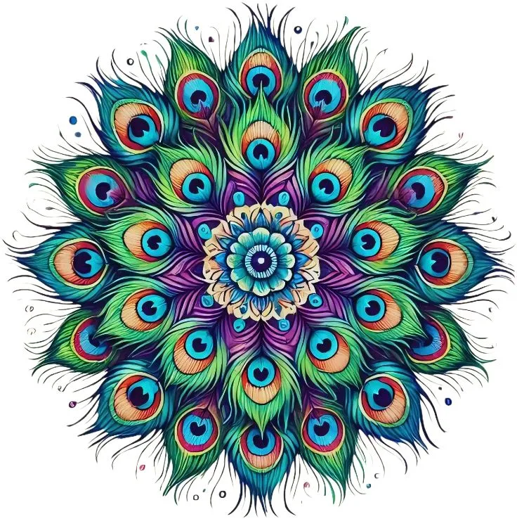 Peacock Pattern Printed Coaster Resin Gloss Finish Royal Blue Teal Feathers 連✨ Premium Indian Peacoc • Bling On- Peacock-Pattern-Printed-Coaster--Resin-Gloss-Finish-Royal-Blue-Teal-Feathers-連✨-Premium-Indian