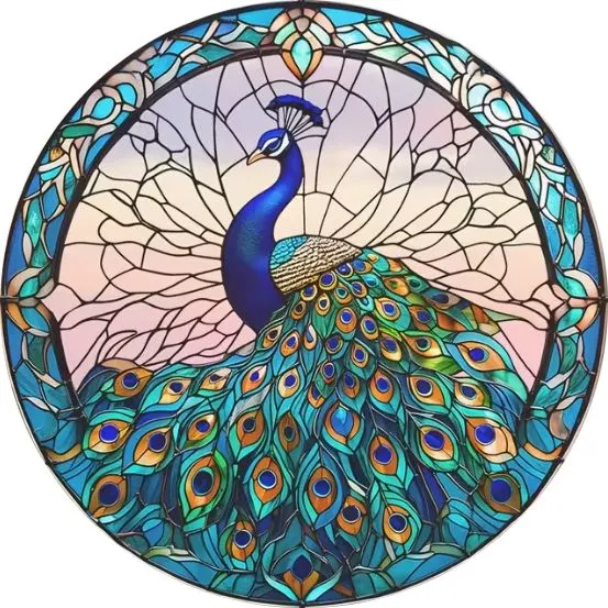 Peacock Pattern Printed Coaster Resin Gloss Finish Royal Blue Teal Feathers 連✨ Premium Indian Peacoc 1 1 • Bling On- Peacock-Pattern-Printed-Coaster--Resin-Gloss-Finish-Royal-Blue-Teal-Feathers-連✨-Premium-Indian-Peacoc-