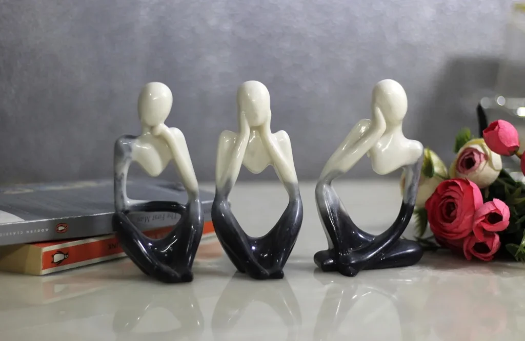 THE-MEDITATIVE-SILENT-ETHEREAL-THINKERS-TRIO-SCULPTURE