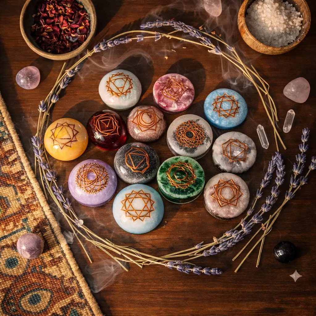 🌈 Bling On® 7 Chakra Stones Resin Pack • Bling On-