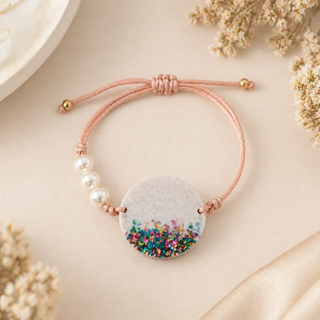 Aurora-Jesmonite-Pearl-Bracelet-for-Women-Bling-On